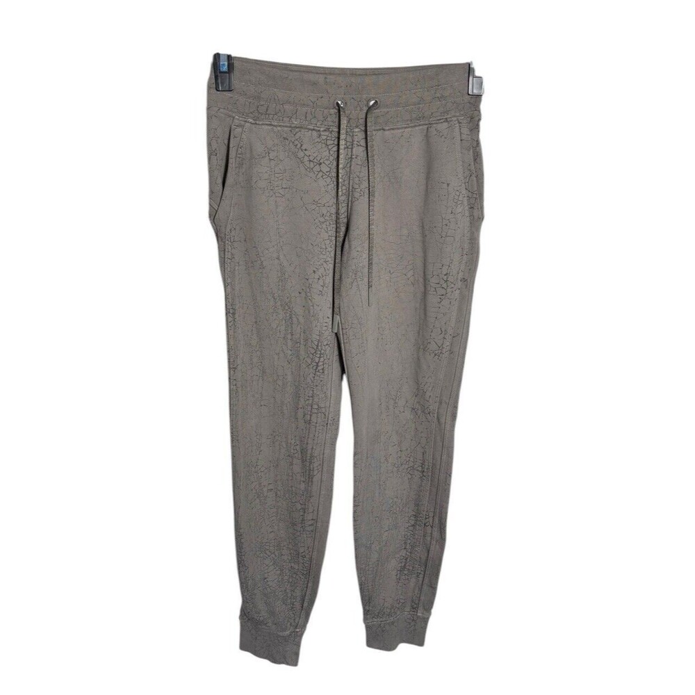 Lululemon Warm Down Jogger 7/8 Length Thread Dye Rover Black Size‎ 4